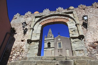 Place Forza di Agro, Church of Sant Agostino, also called Triad, from the 16th century, Chiesa