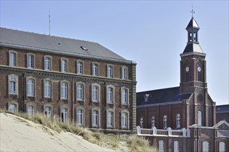 The sanatorium L'Hôpital maritime de Berck to treat tuberculosis at Berck-sur-Mer, Côte d'Opale,