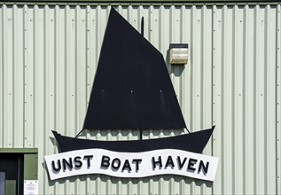 Unst Boat Haven, museum about Shetland's maritime history at Haroldswick, Unst, Shetland Islands,