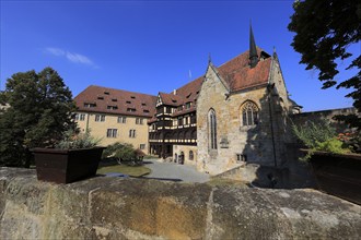 Luther Chapel and Fürstenbau of Veste Coburg, Coburg, Upper Franconia, Bavaria, Germany, Europe