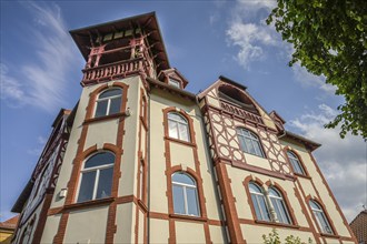 Old building, Lasallestraße, Old Town, Jena, Thuringia, Germany, Europe