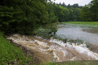 Flooded meadows near Ölsa