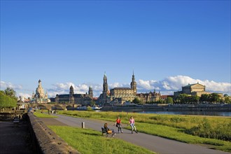 DEU Saxony Dresden Dresden Silhouette