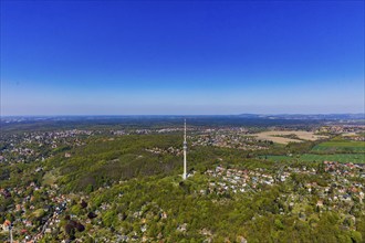 Dresden Pappritz with the television tower