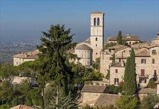 Church of Santa Maria Maggiore, Assisi, Umbria, Italy, Europe