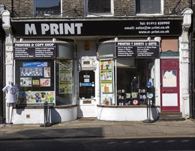 M Print printers and copy shop in town centre, Great Yarmouth, Norfolk, England, UK