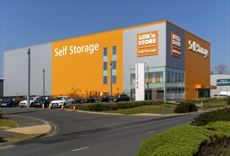 Lok'nStore self storage building, Ipswich, Suffolk, England, UK