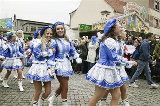 Saxony's biggest carnival party in Radeburg. Since 1957, the big parade of over 65 floats has been