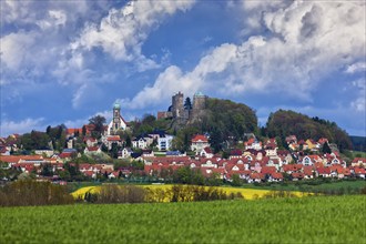 Castle town of Stolpen