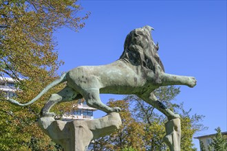 Bayerischer Löwe, Bayerischer Platz, Schoeneberg, Berlin, Germany, Europe