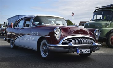 Buick Special Series 40 1954, at a classic car meeting in Büsum, Germany, Europe