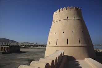 Bukha Fort, Bukha, Bucha, in the Omani enclave of Musandam, Oman, Asia