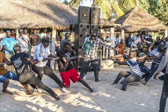 Tug of War Competition, Sanyang, Gambia, West Africa, Africa