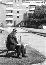 This group of pensioners, seen here on 18 August 1971 in Dortmund, are suffering with their