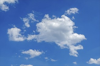 Cloud, Bamberg, Upper Franconia, Bavaria, Germany, Europe