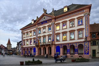 Gengenbach Advent Calendar, largest house Advent calendar in the world, Gengenbach, Ortenaukreis,