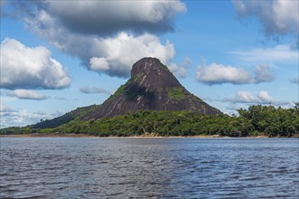 Huge granite hills, Cerros de Mavecure, Eastern Colombia