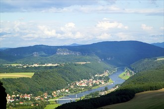 View of Bad Schandau