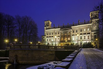 Albrechtsberg Castle in Winter