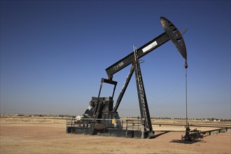 Oil pump near Marmul, Oman, Asia