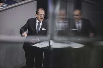 Alexander Dobrindt, Vorsitzender der CSU-Landesgruppe im Deutschen Bundestag, aufgenommen im Rahmen