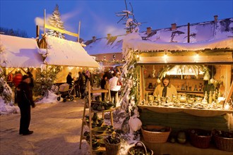 Christmas market at Königstein Fortress