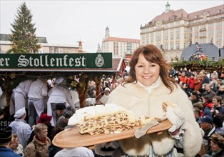 Stollen girls at the Stollen Festival