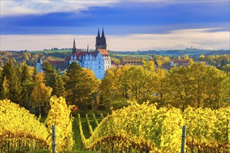 View of Meissen from the Proschwitz Estate