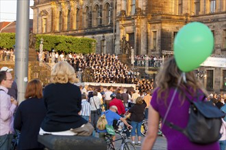 Choir concert of the Dresden Music Festival