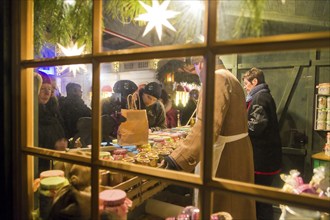 (Copyright © Sylvio Dittrich +49 1772156417) Christmas market on the Neumarkt at the Frauenkirche