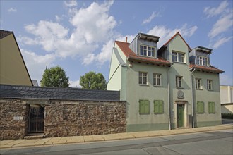 Karl May Centre, international meeting place, Karl May, building, Hohenstein-Ernstthal, Saxony,