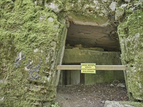 Ruins of the Wolf's Lair (also Wolf's Lair or Görlitz), the military situation centre of the