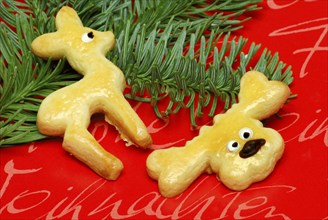 Christmas biscuits, Christmas tree ball