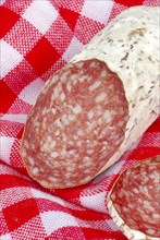 Italian salami, sausage, long-life sausage