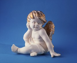 Ceramic angel, ceramic angels, freestanding, object