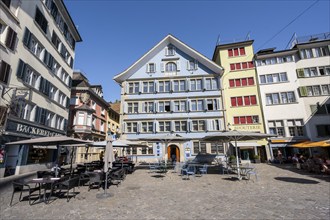 Restaurant Zunfthaus zur Waag am Münsterhof, Zurich Old Town, Zurich, Canton Zurich, Switzerland,