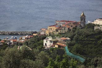 Lubrense and Massa Lubrense on the Penisola Sorrentina, Campania, Italy, Europe