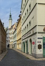 Fischmarkt street, Fischmarktstrasse, Görlitz, Goerlitz, Germany, Europe