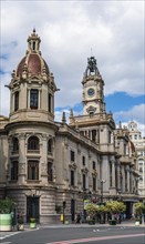 Town Hall of Valencia, Spain, Europe