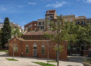 Historic hospital complex of the Hospital de la Santa Creu i Sant Pau, Barcelona, Catalonia, Spain,