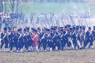 Battle re-enactment Großgörschen