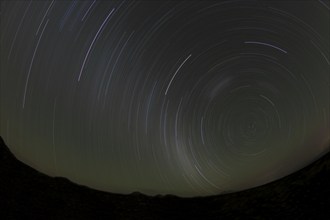 Star Trains, Altiplano, Chile, South America