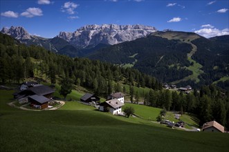 San Cristina, Sella Group, Val Gardena, Trentino, South Tyrol, Italy, Europe