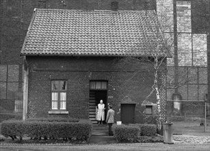 On this site of the city of Bochum, photographed here on 01.02.1975, a waste incineration was