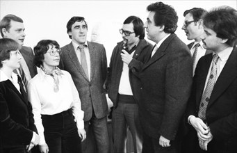 The visit of the Chairman of the FDJ of the GDR, Egon Krenz, to Bonn on 21 March 1980. At the