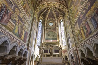 Scrovegni Chapel or Arena Chapel with frescoes by Giotto di Bondone, Padua, Province of Padua,