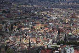 View of Naples, Campania, Italy, Europe