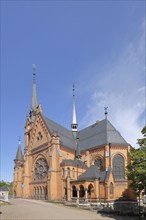 Lutherkirche built 1887, Mylau, Reichenbach, Vogtland, Saxony, Germany, Europe