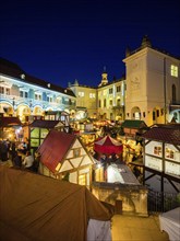 Historic Christmas Market in the Stable Yard of Dresden's Residence Palace