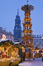 The Striezelmarkt, which has been held since 1434, is the oldest Christmas market in Germany and